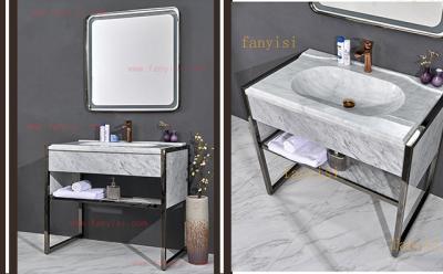 大理石洗手盆_浴柜-FY8029
